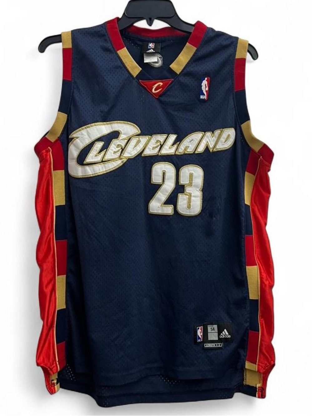 Mens Adidas Cleveland Cavaliers LeBron James Jersey size 54 +2